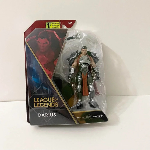 League of Legends Darius 4 Inch Action Figure 1st Edition Champion Collection - Picture 1 of 16